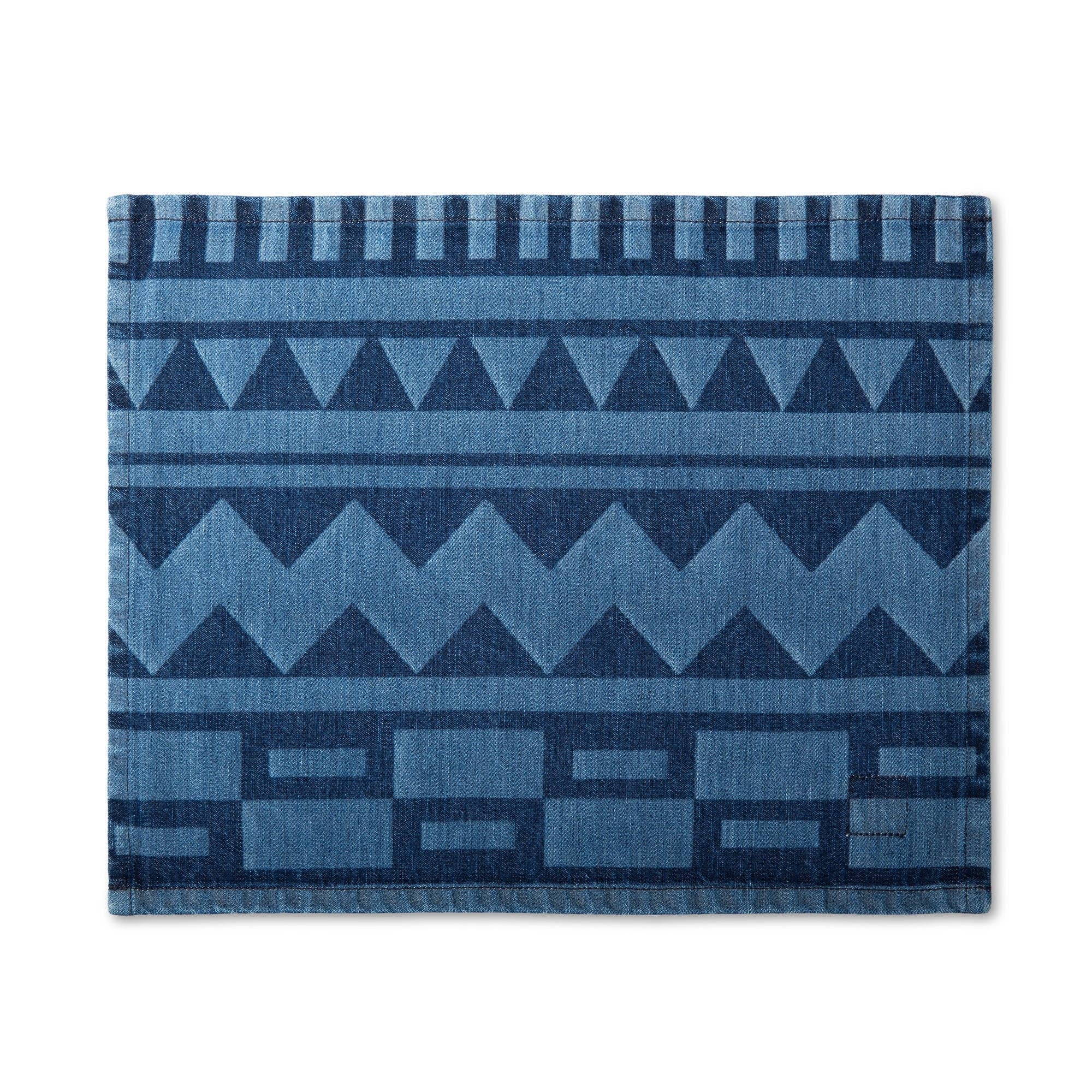 Mi Cocina - Wholesale Placemat - Diaspora Placemat - Laser Printed Denim5