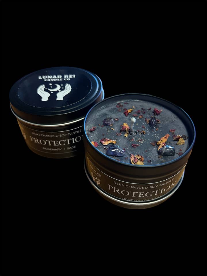 Protection Travel Tin for wholesale by Lunar Rei Candle