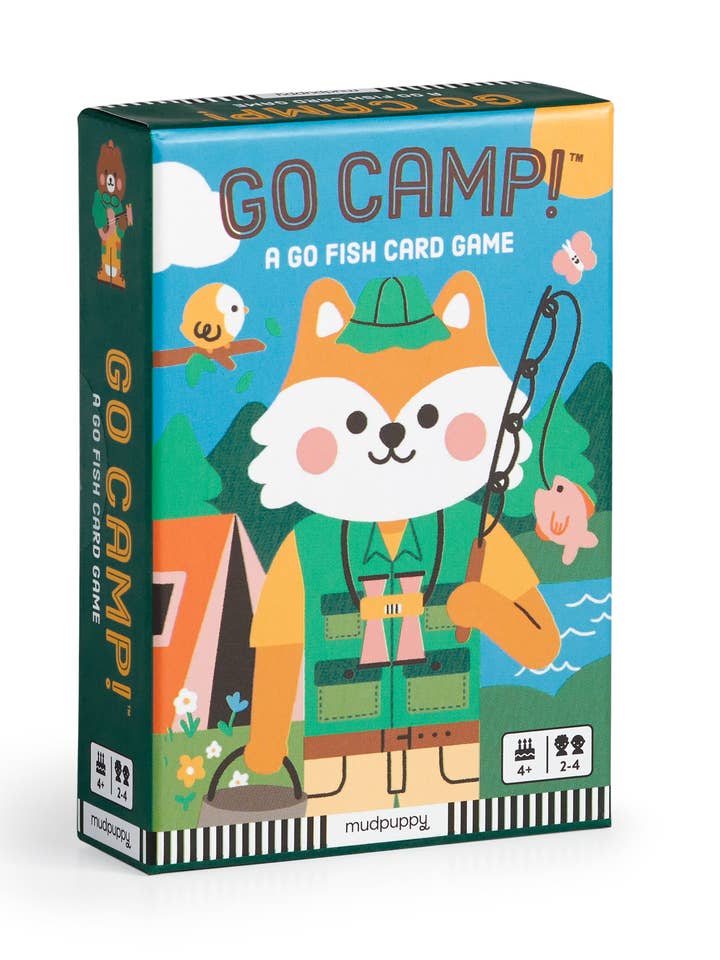 Go Camp! Card Game for wholesale by Chronicle Books