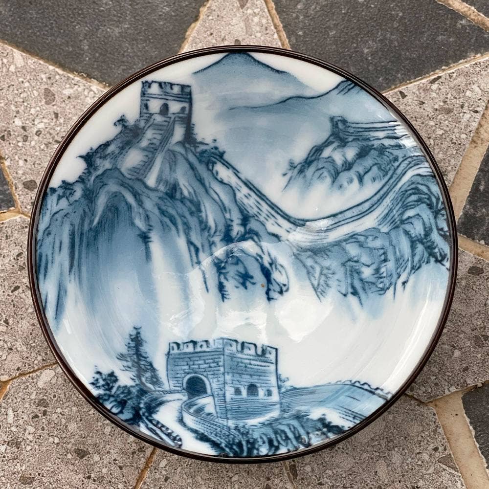 Tea soul – Engroshandel Kaffekrus – Blå Muraglia Porcelænskop 50 ml1