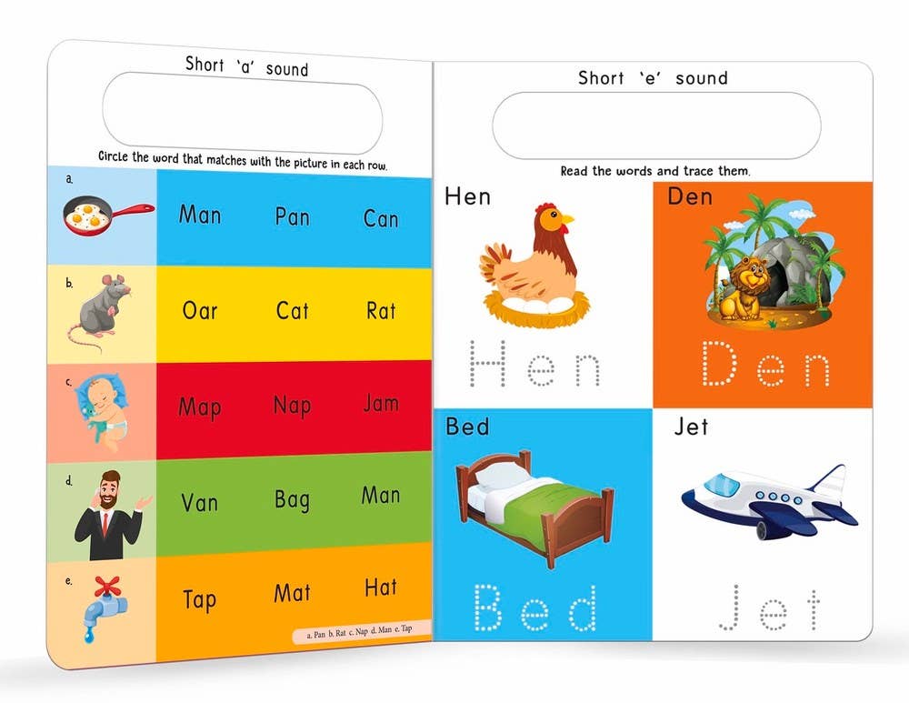 Independent Publishers Group - Wholesale Preschool Book (3-5) - My Big Wipe And Clean Book of Three Letter Words for Kids2