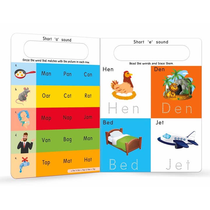Independent Publishers Group - Wholesale Preschool Book (3-5) - My Big Wipe And Clean Book of Three Letter Words for Kids2