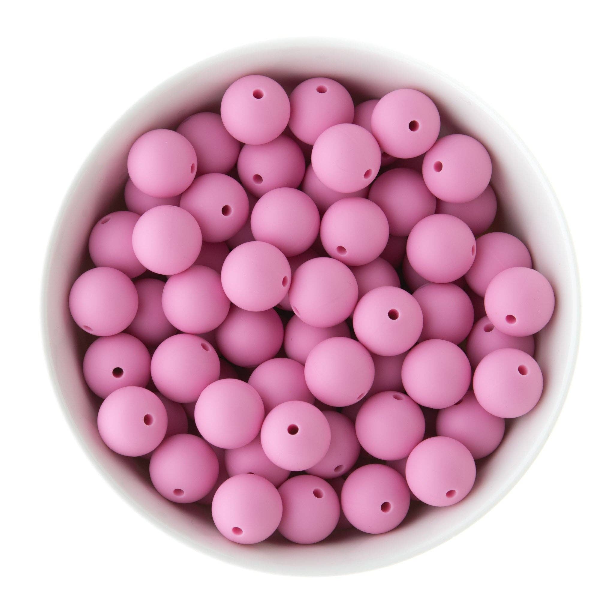 Cara & Co Silicone Craft Supply - Wholesale Beads - 15mm Round Silicone Beads58