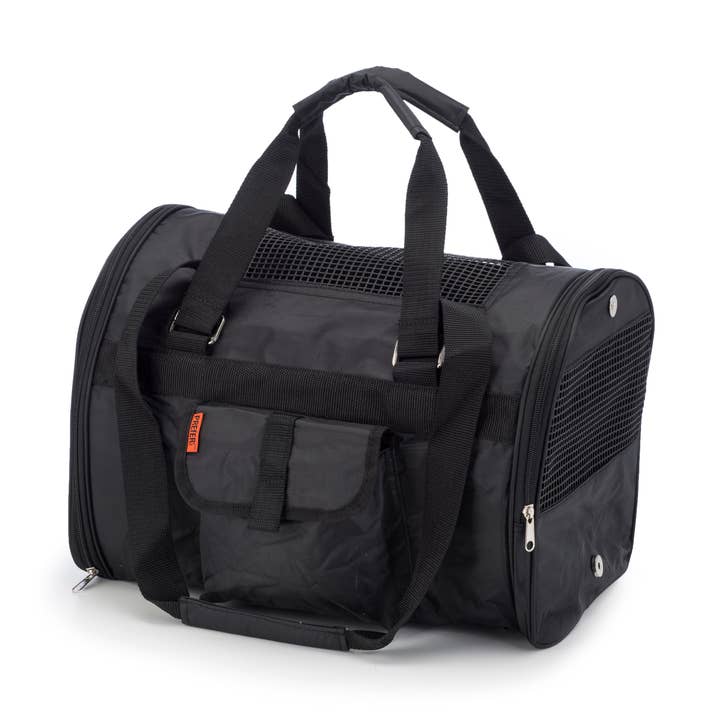 Prefer Pets Travel Gear - Wholesale Pet Carrier - Cat/Dog - Jet Carrier - Black