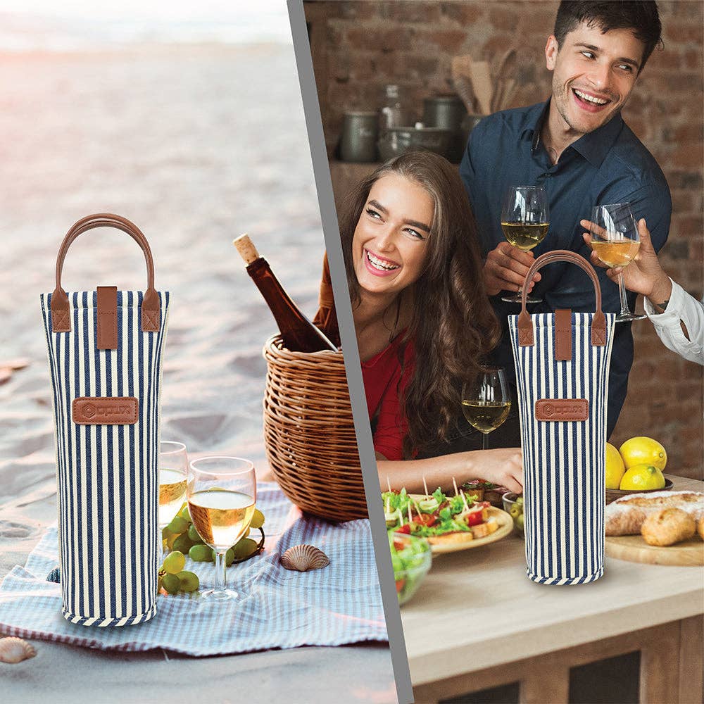 OPUX – wholesale Wine tote – 1 Bottle Classic Wine Carrier Bag1