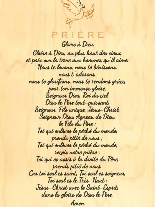 TRÄKORT BÖN / ÄRA VARE GUD för wholesale av Hironwoods