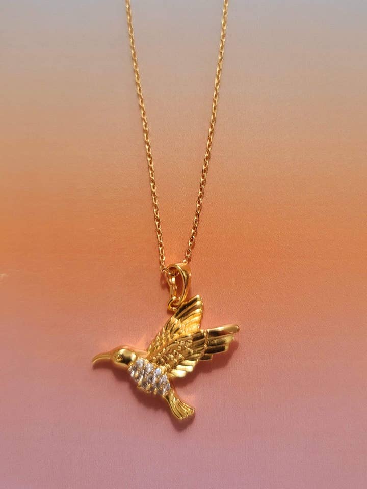 Hummingbird Warrior of Love Necklace for wholesale by ilaments