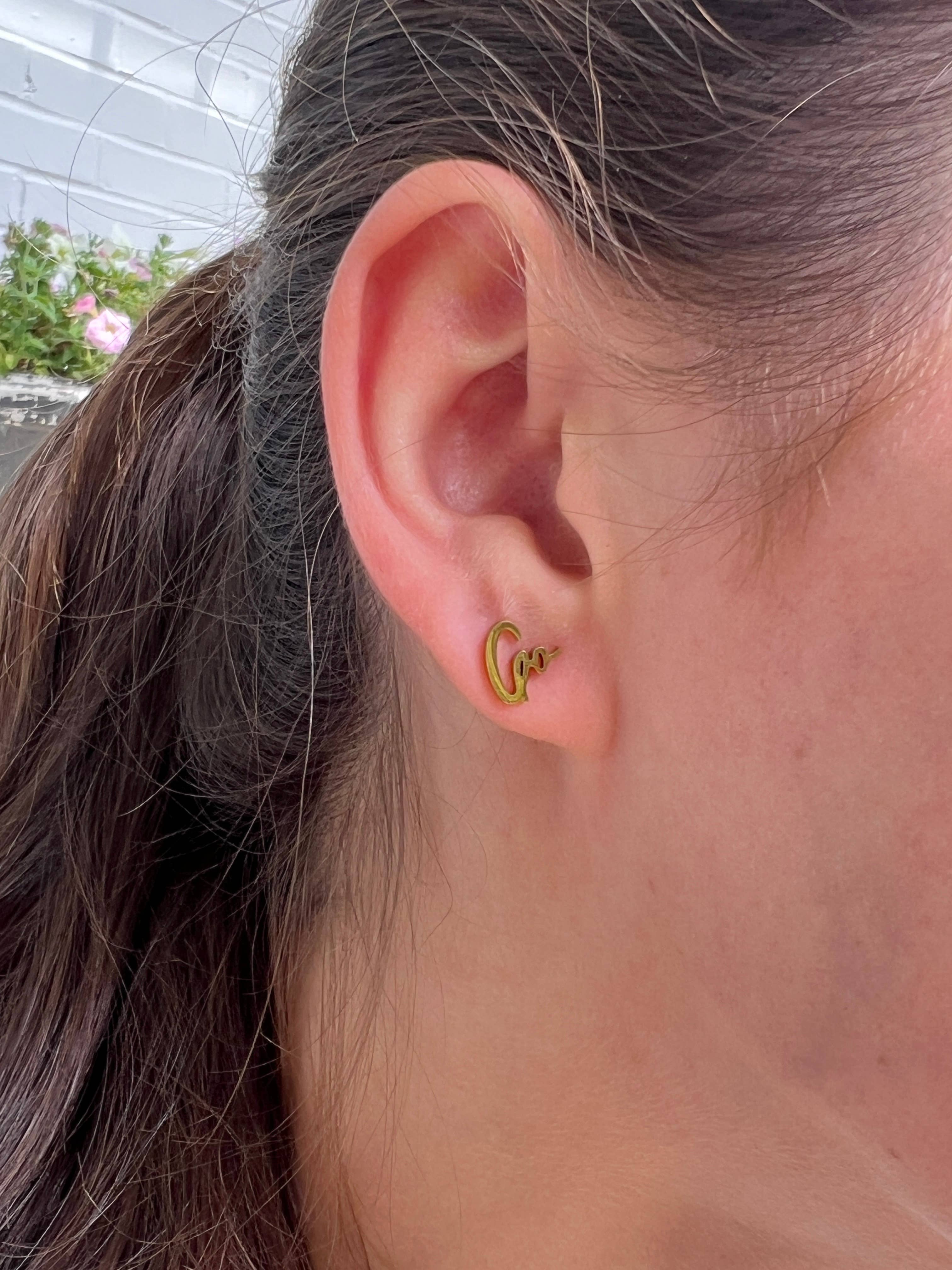 Steele Sloan Designs - Wholesale Stud/Post Earrings - Go Eagles Cute Game Day Earrings Eagles Fans Cute Eagle Team3