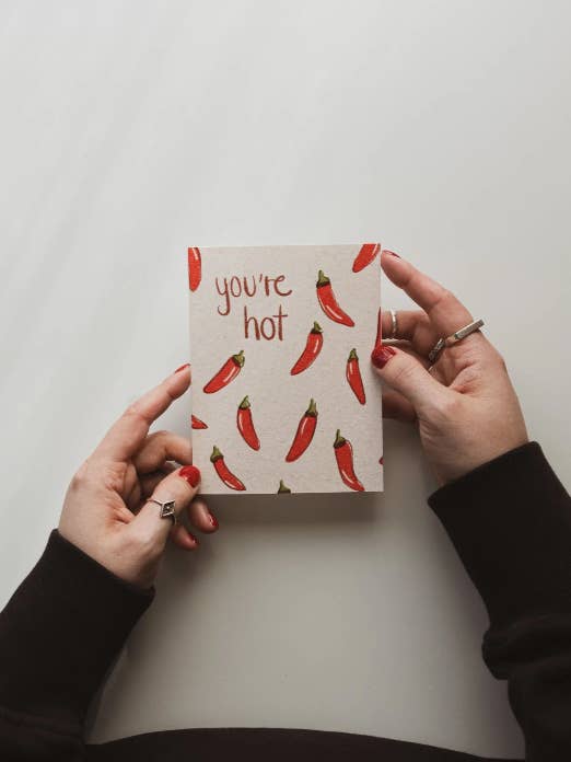 Carte de vœux de la Saint-Valentin "Tu es sexy" pour la vente par Sharell Katelynn