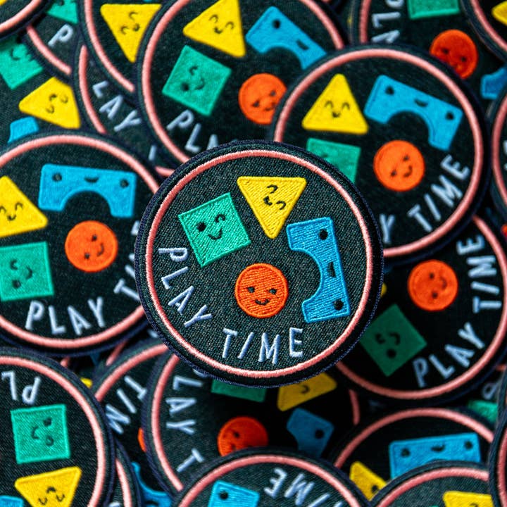 Play Time Patch for wholesale by Finest Imaginary