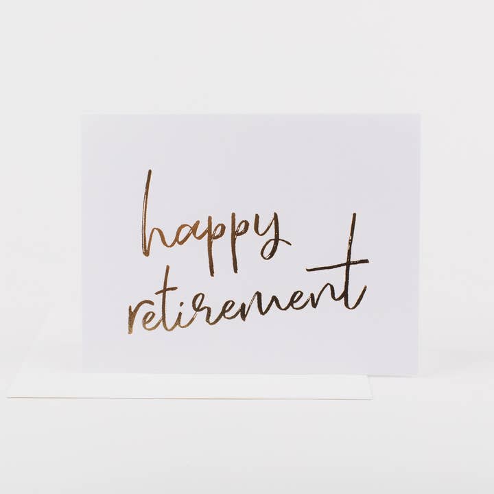 Happy Retirement for wholesale by Wrinkle & Crease Paper Products