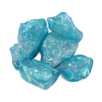 Aqua Aura - Rough 300g for wholesale by Gemstone USA