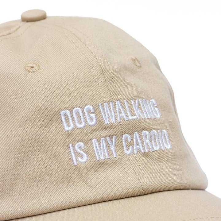 Atelier Markiz - Wholesale Baseball Cap - Unisex - Dog Walking Is My Cardio Cap1