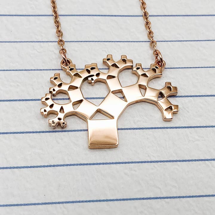 Ad Astra Boutique - Vente Colliers à pendentif - Collier Arbre Pythagore1