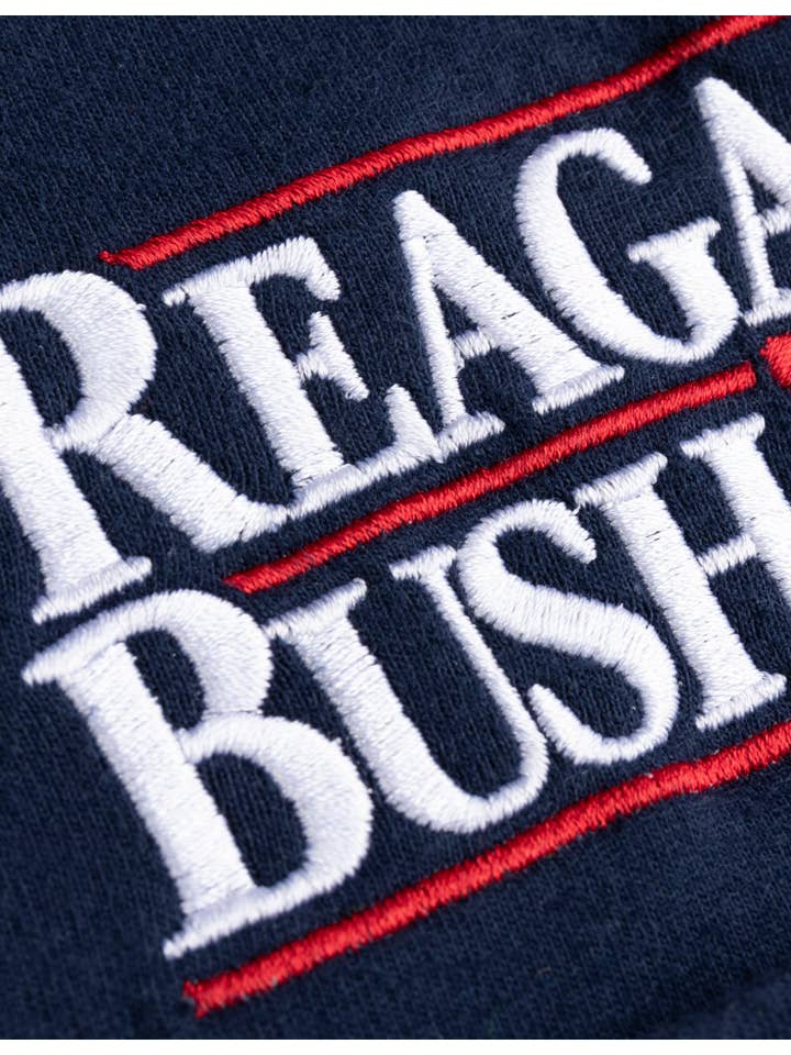 Sport Dark Navy Reagan Bush '84 | Left Chest Pocket Tee for Men Unisex for wholesale on Faire2