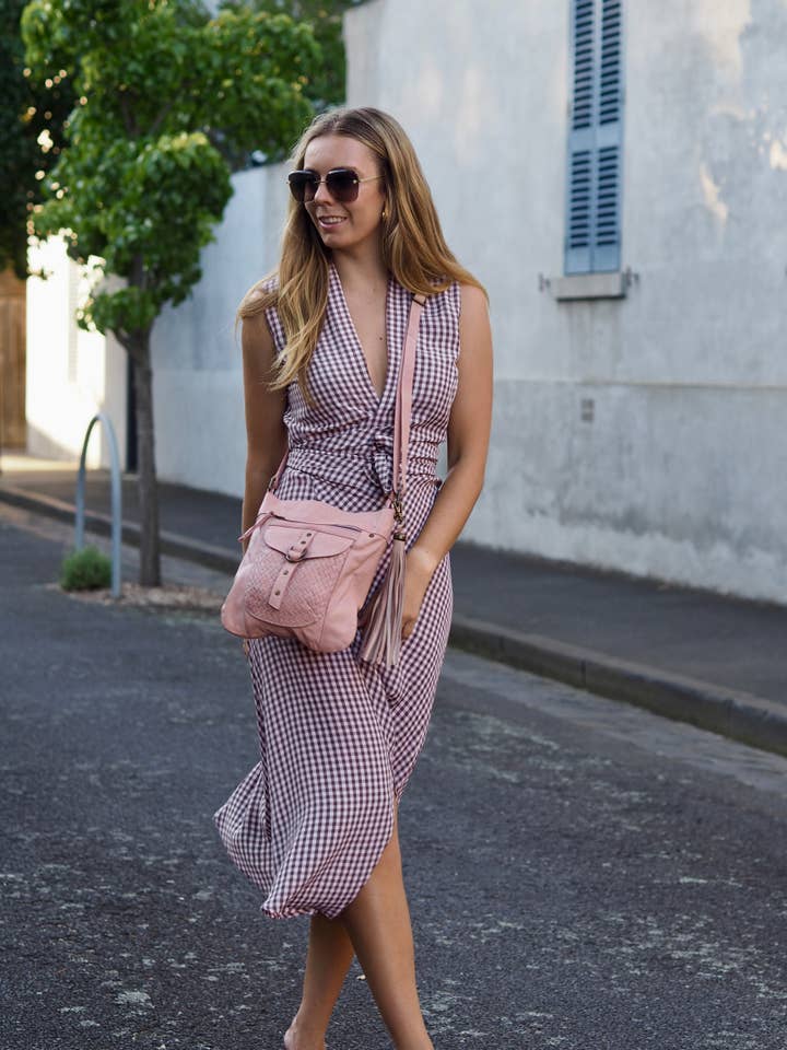 Millie Crossbody | Misty Rose | Pre-order for wholesale by Cadelle Leather