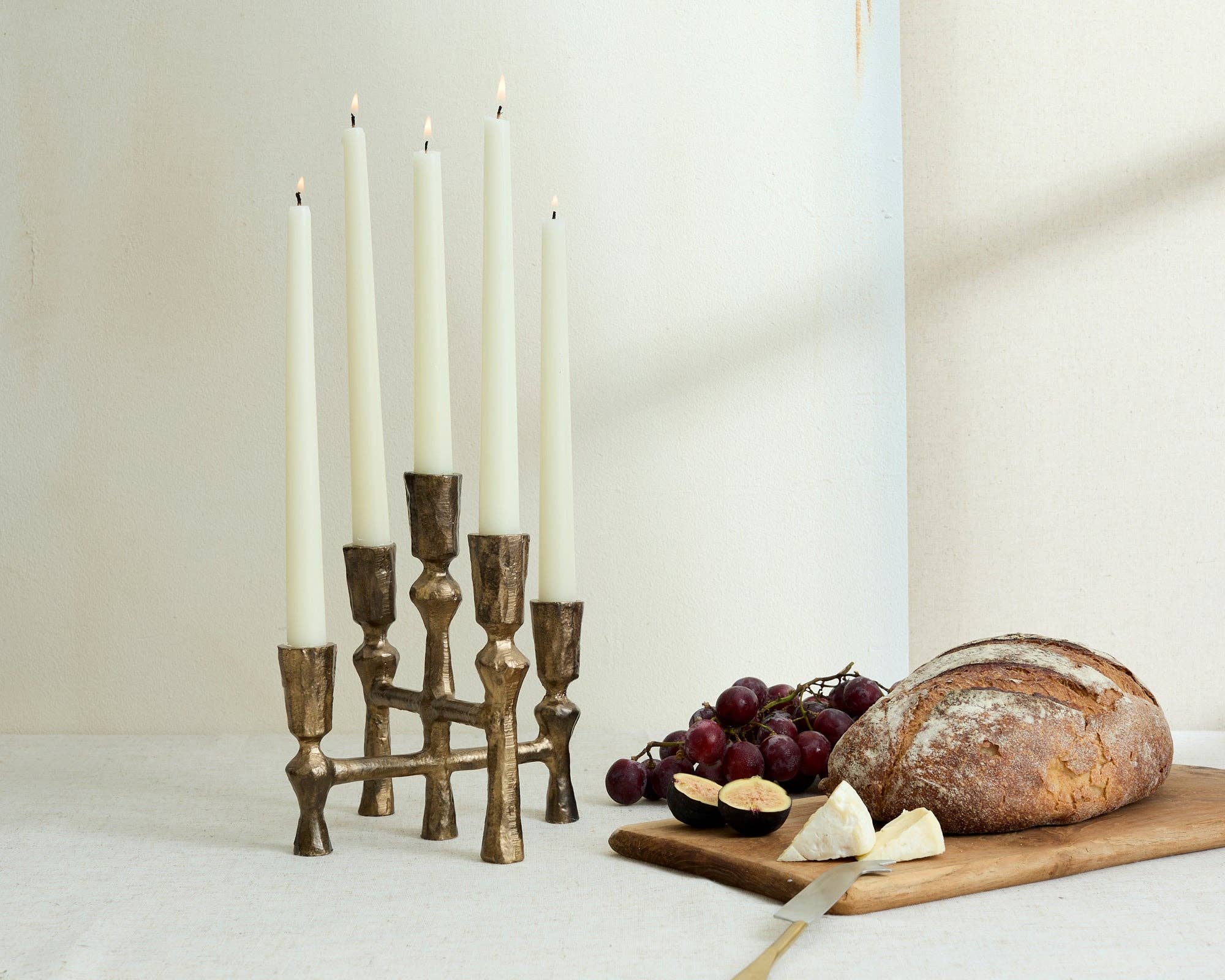 What a Host Home – wholesale Candle holder – Anya Rustic Iron Candelabra1
