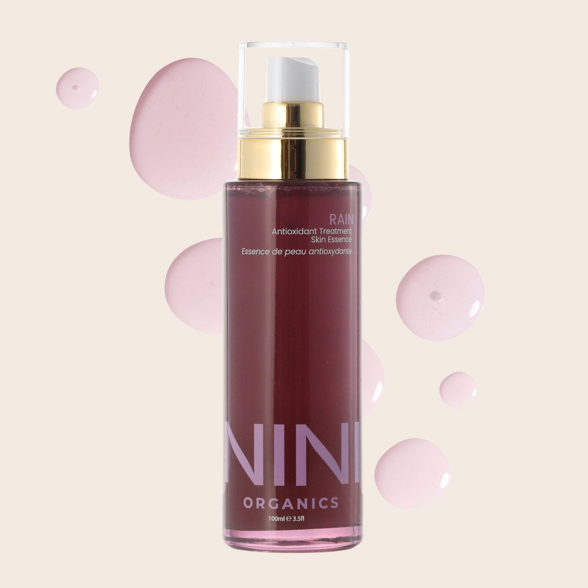 NINI Organics - Vente Brume/eau visage et corps - Rain : Brume visage antioxydante et hydratante0