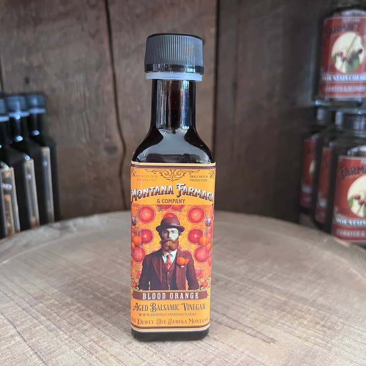 Montana Farmacy – Vinagre por atacado – Vinagre Balsâmico Branco de Laranja Sangue grosso e Hipster