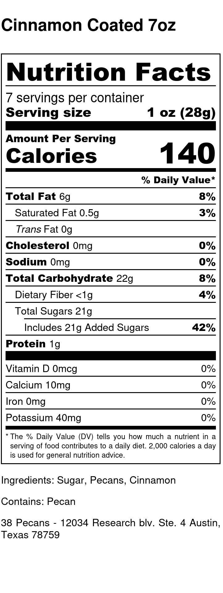 38 Pecans – wholesale Nuts – Cinnamon Spiced Pecans2