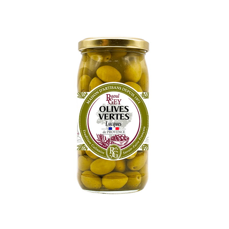 Maison RGEY - Wholesale Olives - Lucca Green Olive 37cl - Raoul Gey - 421980