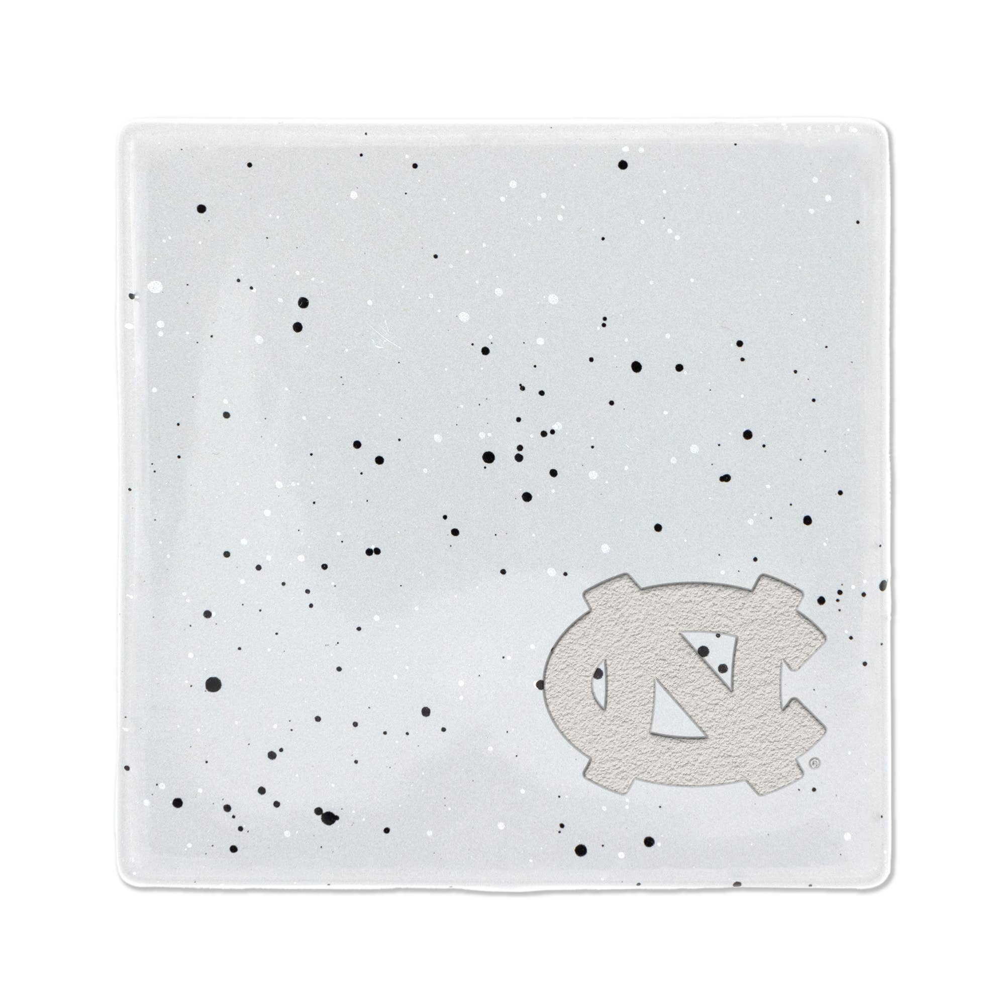 Rico Industries - Wholesale Coasters - NCAA  North Carolina Tar Heels White Laser Engr.   Coaster0