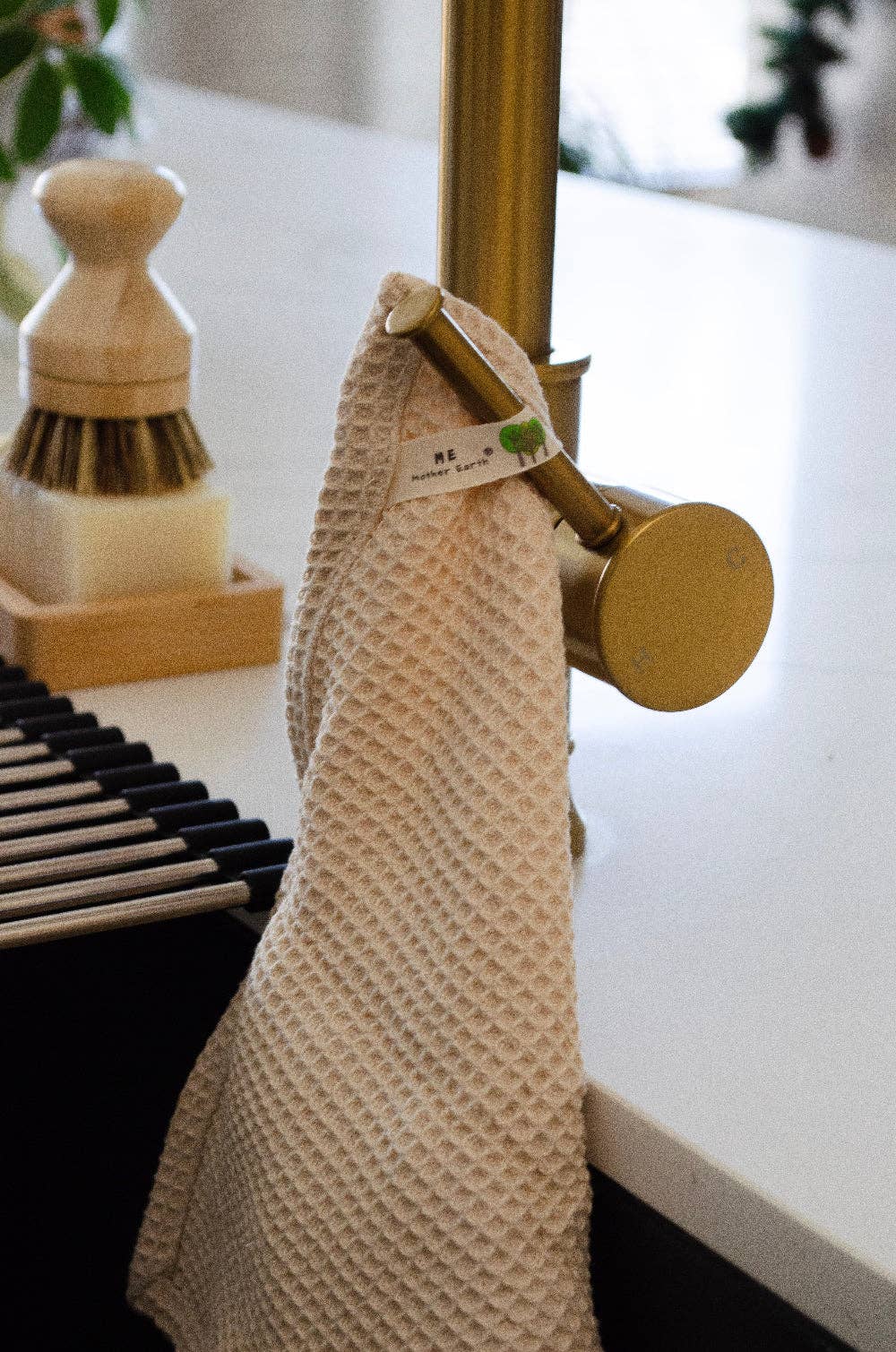 Me Mother Earth - Wholesale Hand Towel - Cotton Waffle Hand Towels 2pk3