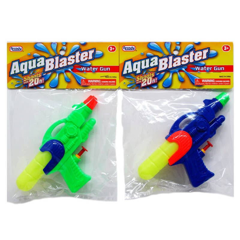 Deluxe Import Trading - Wholesale Classic Toy - Kids - 7" Soaker Water Gun - 3 colors0