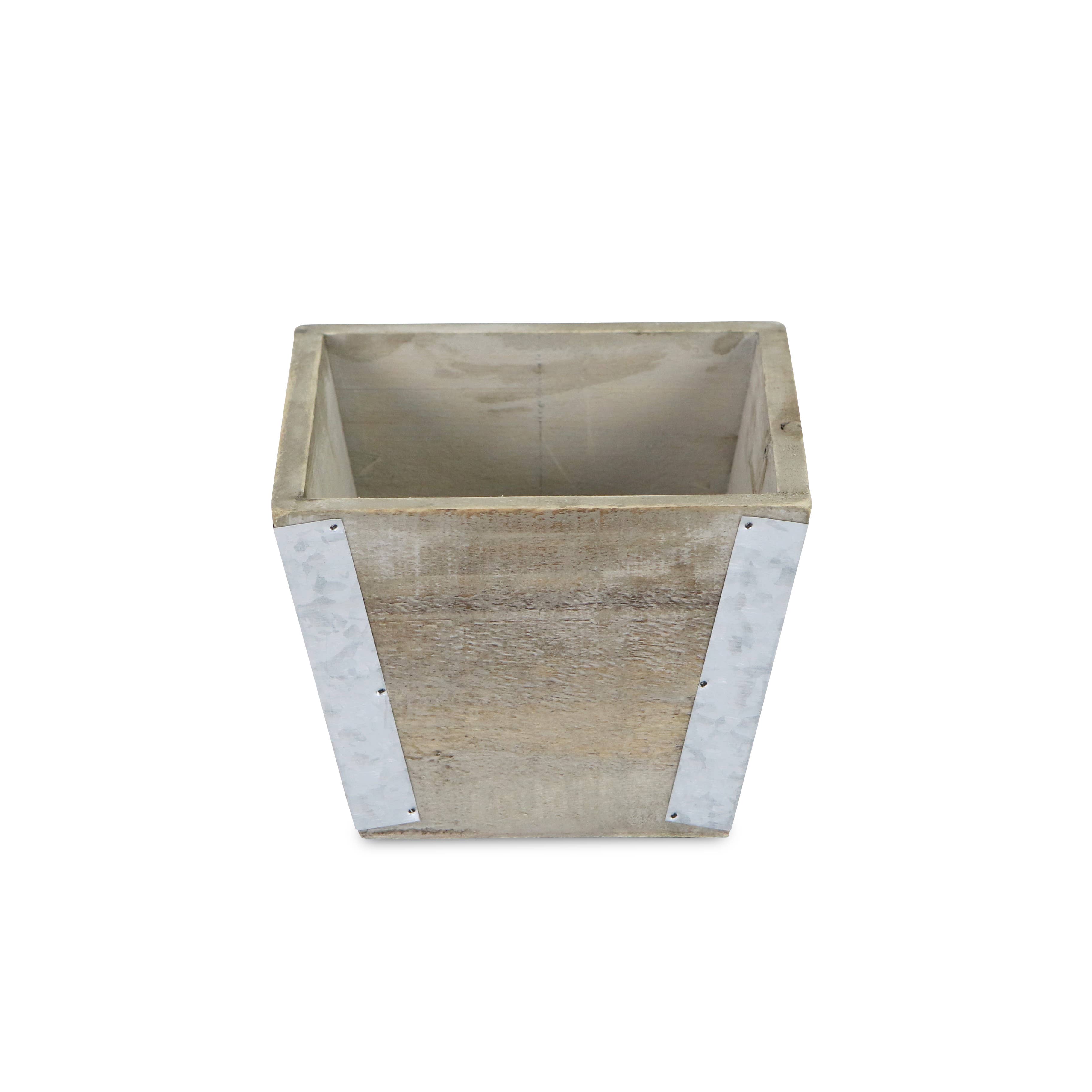 Cheungs Home Decor - Wholesale Planter Box - Samil Tapered Square Wood Planter2