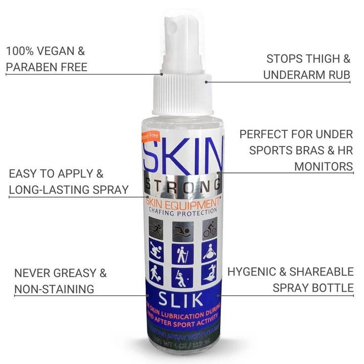 Skin Strong - Wholesale Insect Repellent - Anti Chafe & Anti Blister Spray- Skin Strong SLIK3