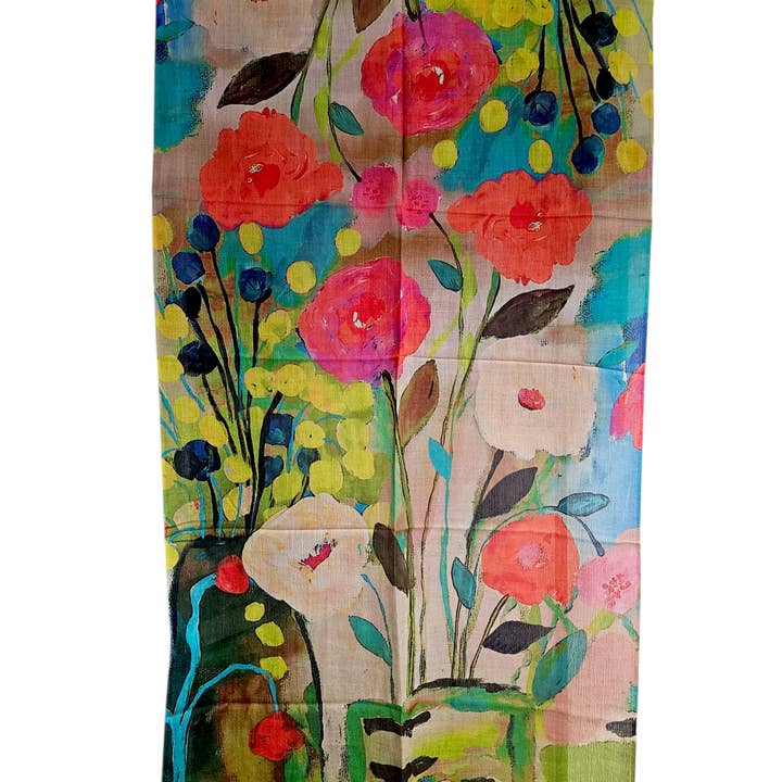 Happy Lona - Wholesale Scarf - Women's - Botanic Blush7