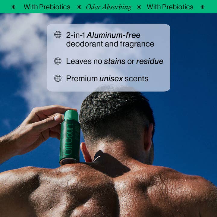 OffCourt - Wholesale Deodorant - Unisex - Performance Body Spray - Fig Leaves + White Musk