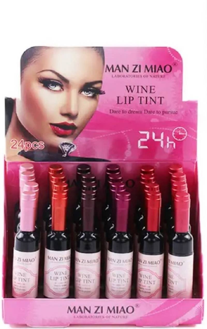 42POPS - Wholesale Lip Stain/Dye/Tint - `.Wine Bottle shape Lip Tint / Christmas Ornament15