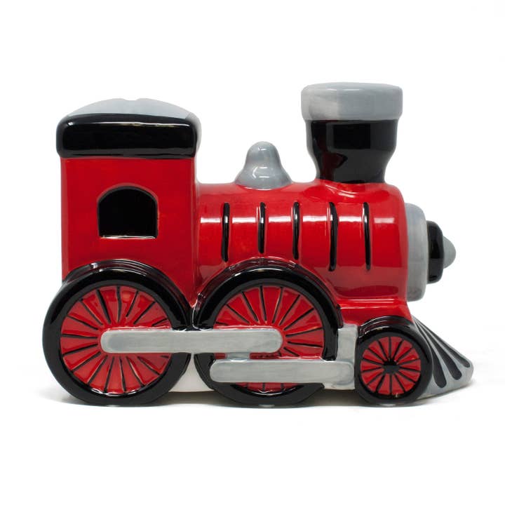Child To Cherish® - Wholesale Money/Piggy Bank - Kids & Baby - Large Red Train Money Bank6