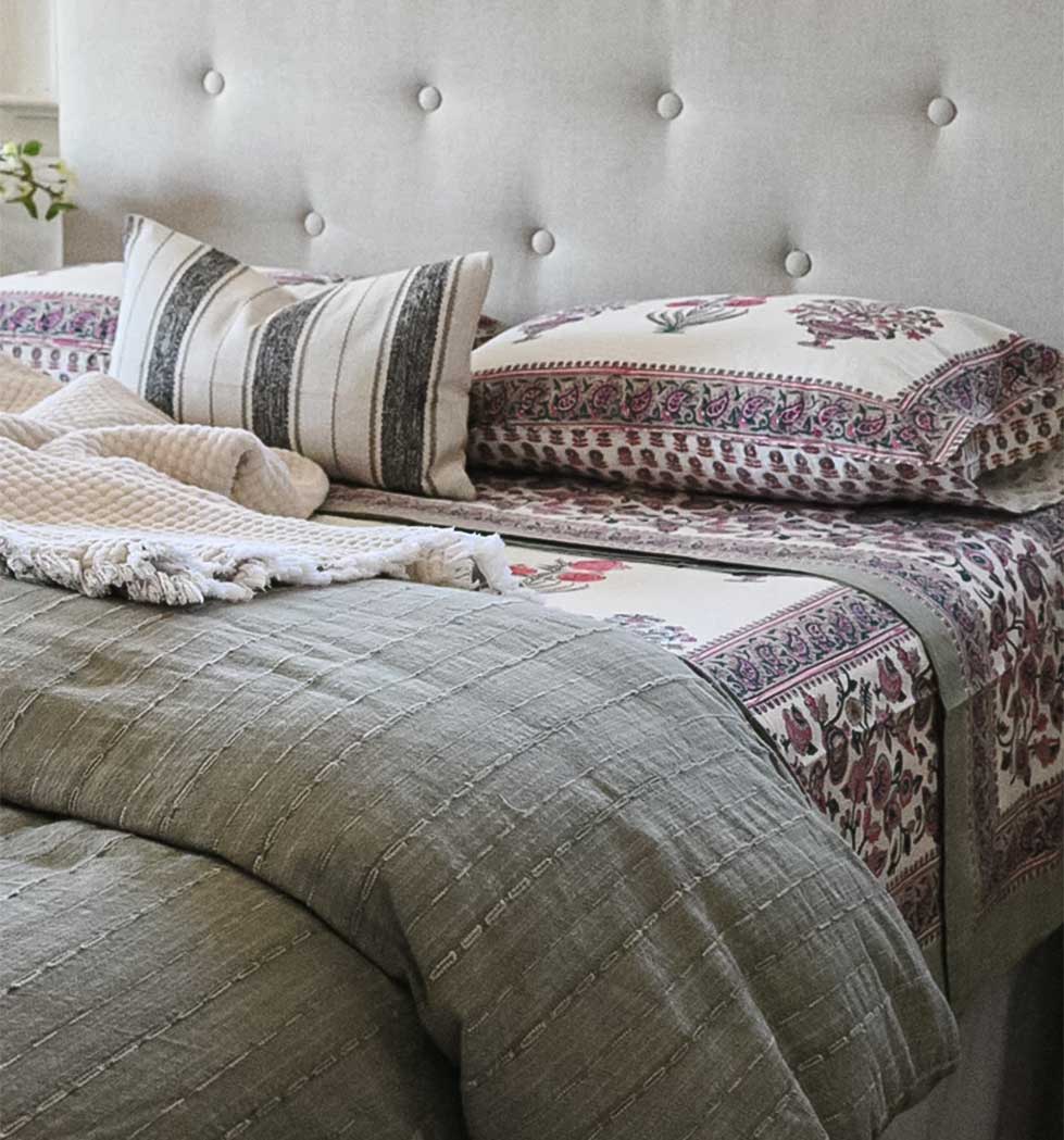 Thread To Form - Wholesale Sheet Set - Everbloom Bed Sheet Set9