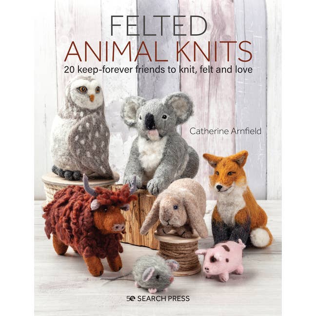 Bradley's Book Clearance - Wholesale Crafts, Hobbies & DIY - Felted Animal Knits