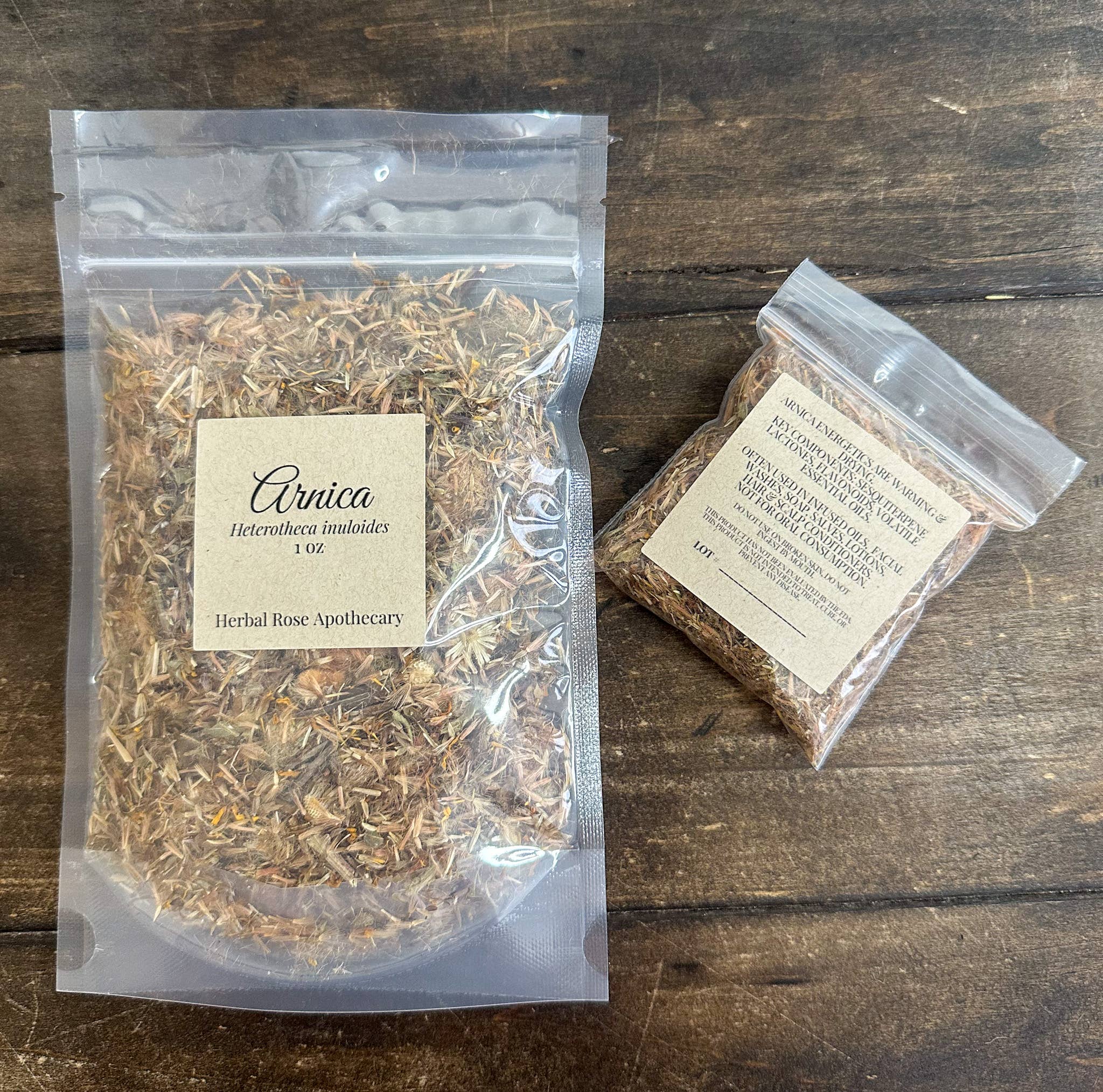 Herbal Rose Apothecary – wholesale Herbs – Arnica Flowers1