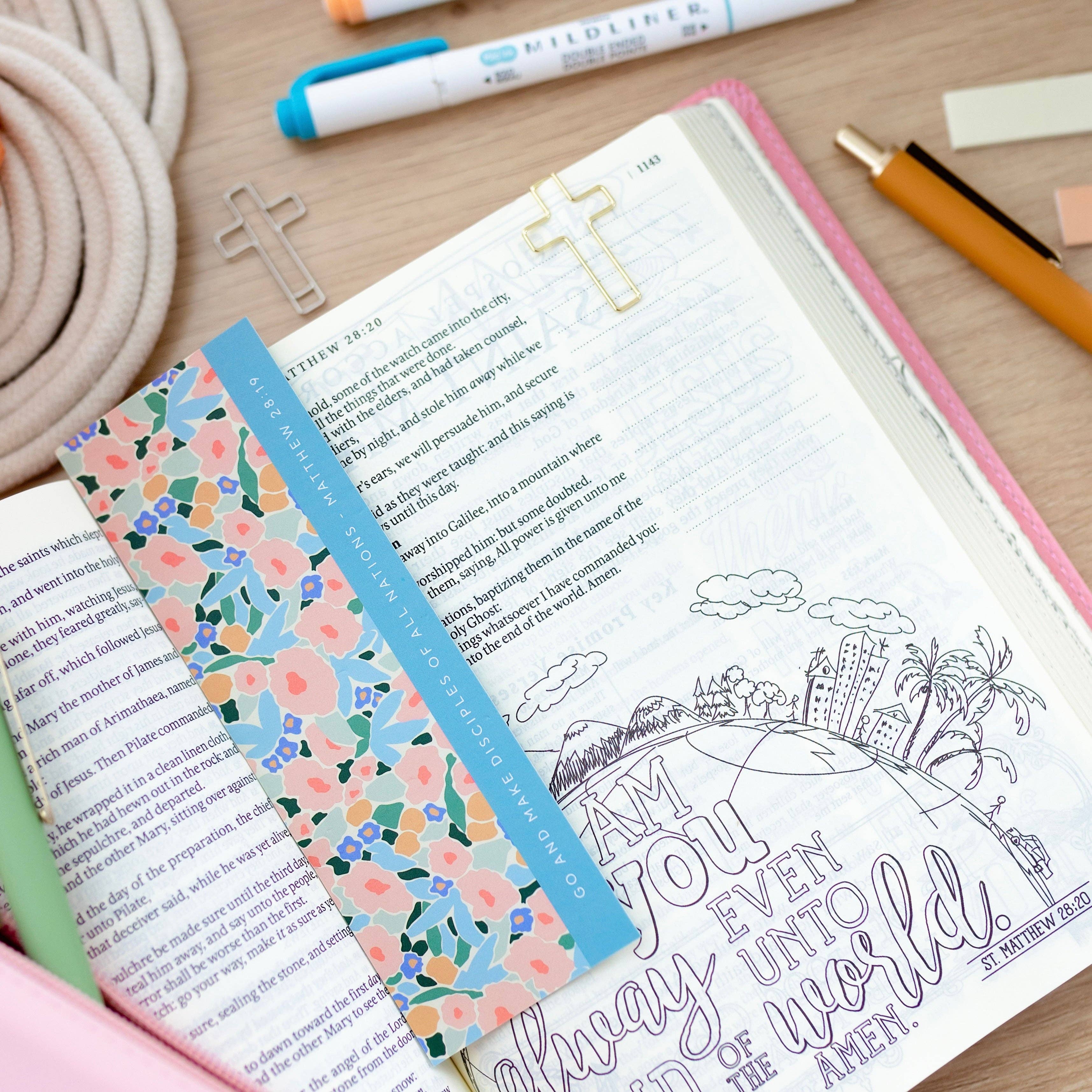 Bookmark + Cross Paper Clips for wholesale on Faire9