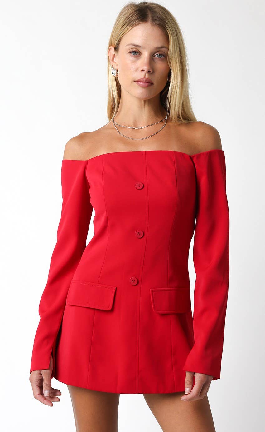 Olivaceous - Wholesale Dress - Women's - Logan Mini Dress8