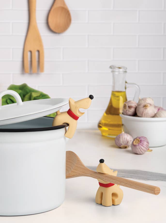 Sandstone Buddy Spoon Holder & Steam Releaser for Stove Top for wholesale on Faire