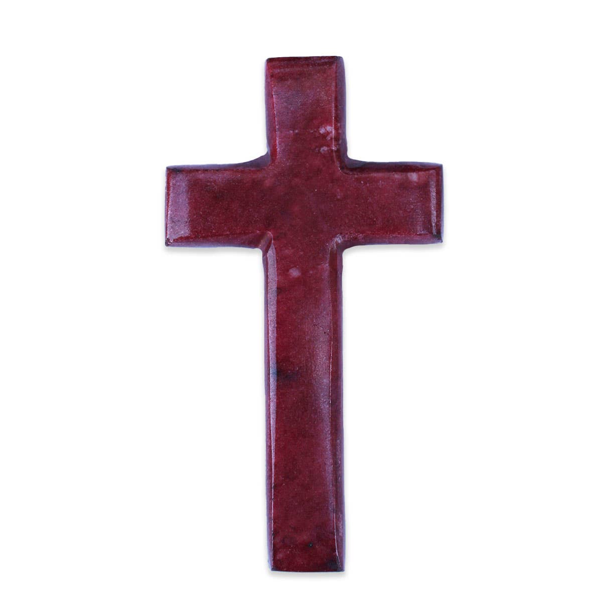 California Seashell Company - Wholesale Decorative Figurine - 4" Hand-Carved Onyx Stone Cross2