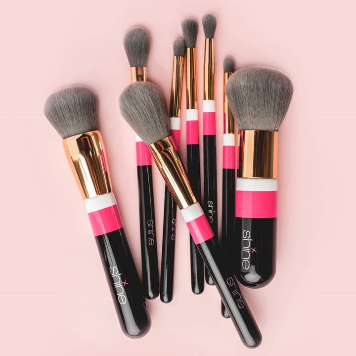 Brush Set for wholesale by Shine Cosmetics