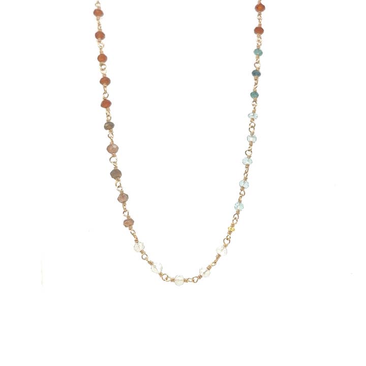 Pennsylvania Wilds - Coppery Creek Links Necklace for wholesale by Vannucci