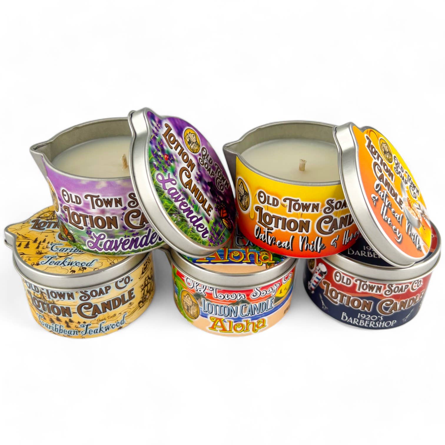 Old Town Soap Co. - Wholesale Reiskaarsen - Lotionkaarsen - in onze best verkochte geuren - Unieke huidverzorging38