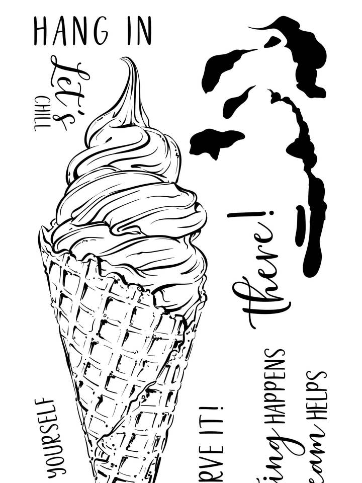 BB406 Bold & Bold~Slimline Ice Cream for wholesale by Colorado Craft Company