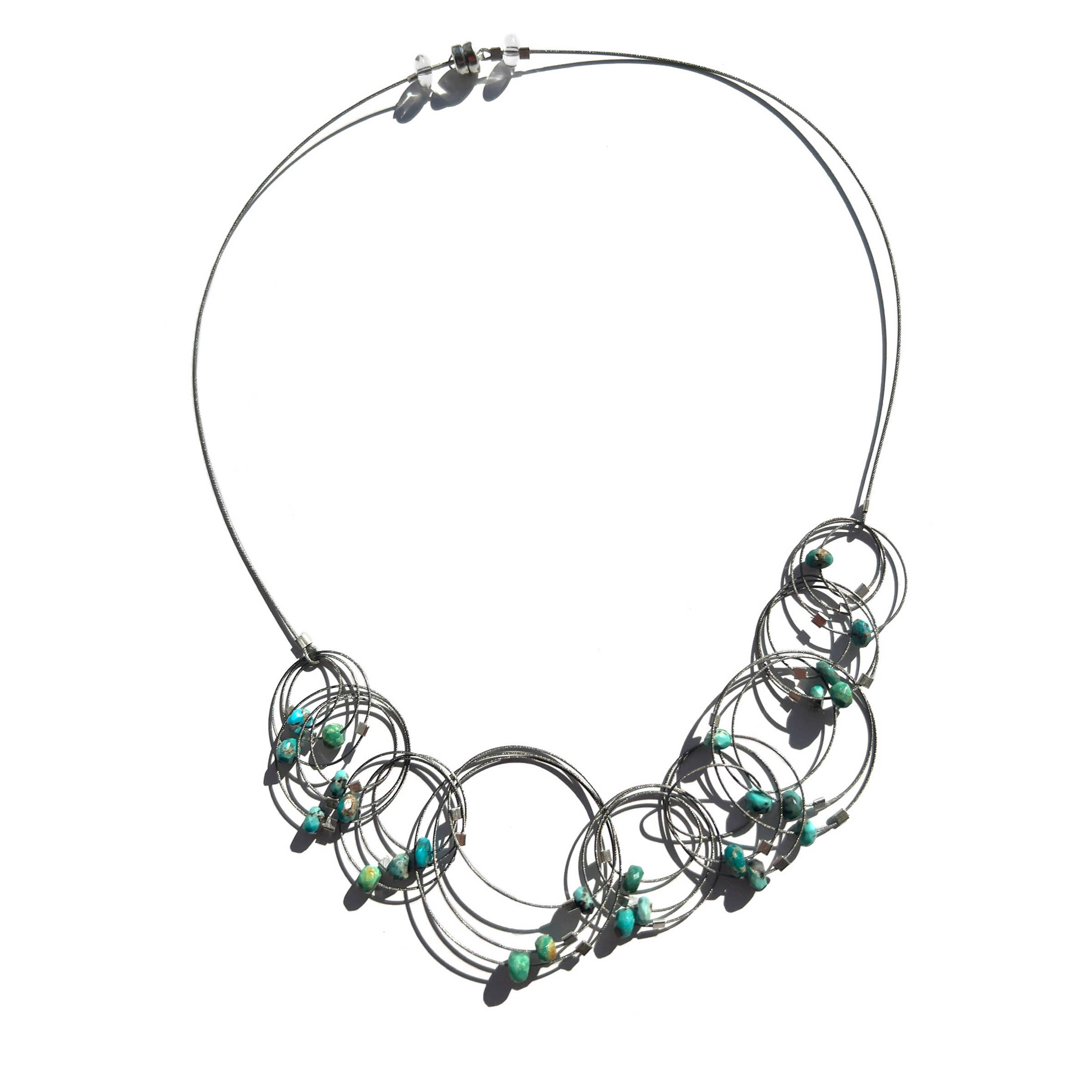 Meghan Patrice Riley – Colar de elos e correntes por atacado – Colar Vertigo47