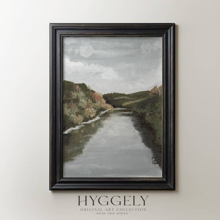 Hyggely - Wholesale Art Print - Springbank II | Landscape Art | Road Trip Series | RT120