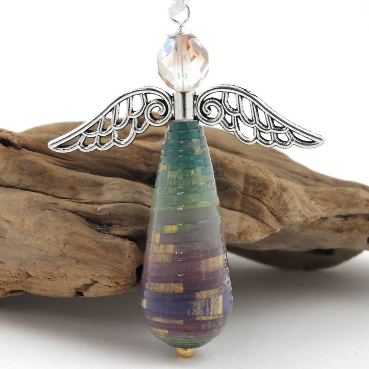 Allison Lake Handmade - Wholesale Ornament - Handcrafted In Memory Angel Keepsake Memorial Ornament Gift6