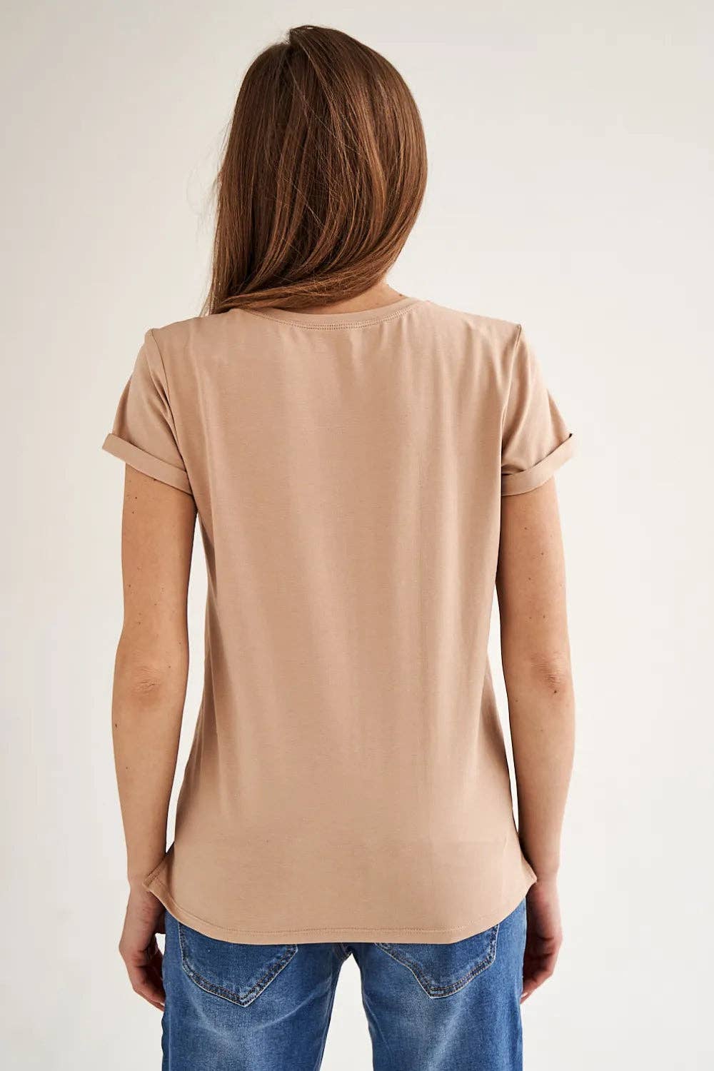 Maternity Clothing – Großhandel Top – Schwangerschafts- & Stillmode – Schwangerschafts-Basics T-Shirt mit Reißverschlüssen zum Stillen 31800412