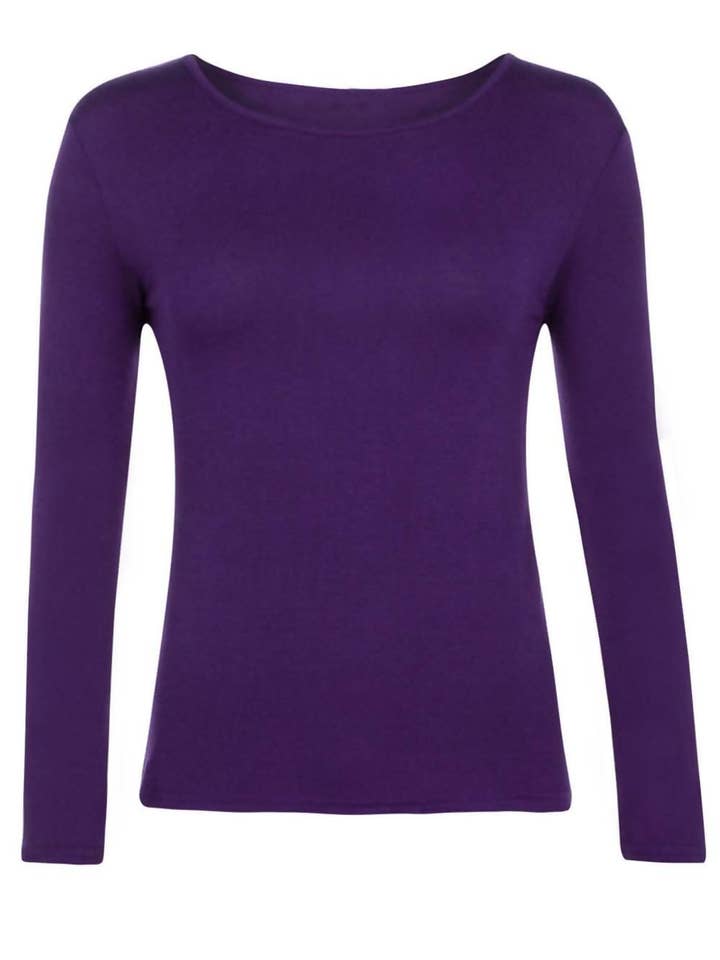 Multi Colored PLAIN VISCOSE LONG SLEEVES TOPS for wholesale on Faire2